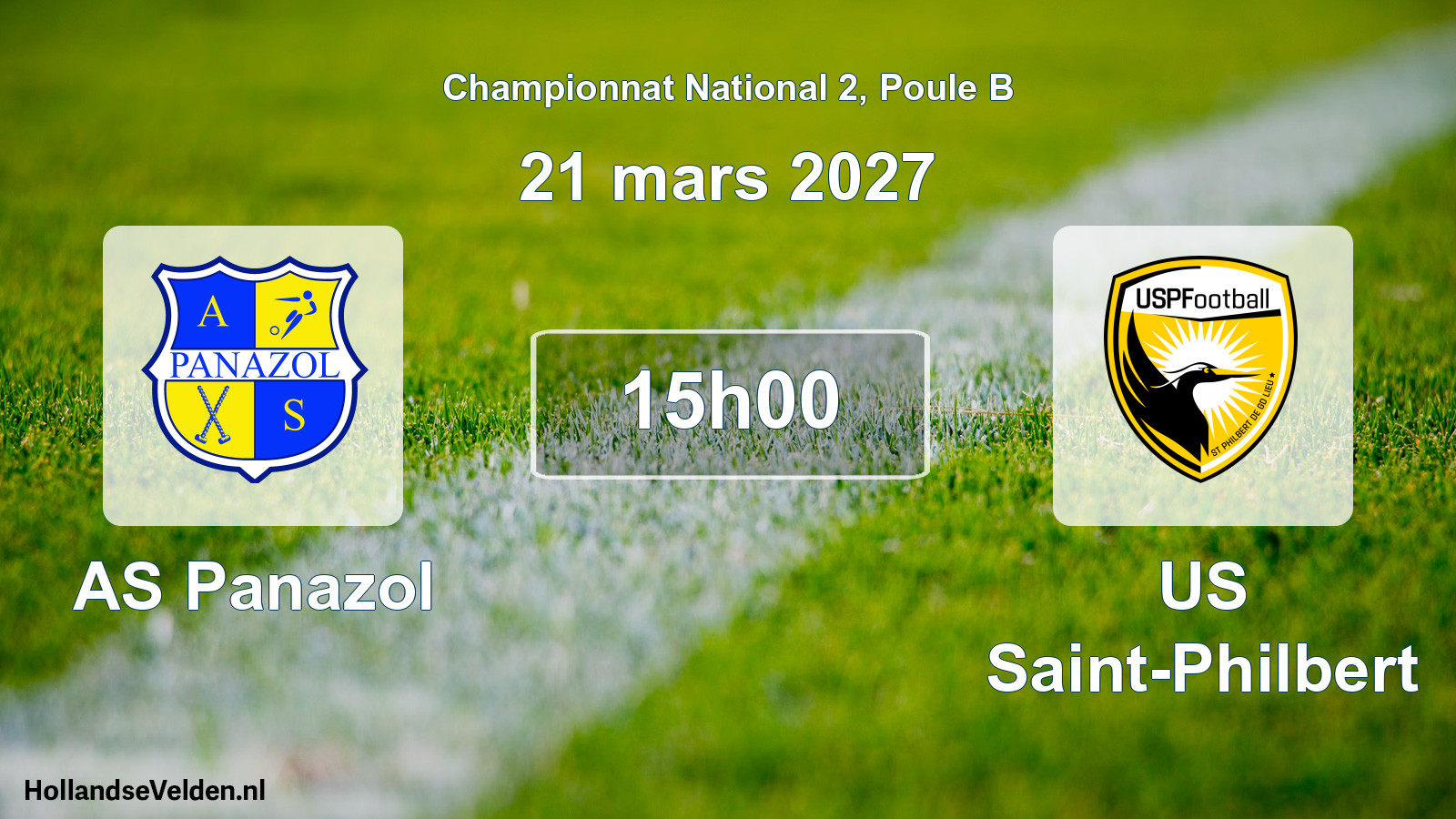 Match programmé: AS Panazol - US Saint-Philbert (21 mars 2027)