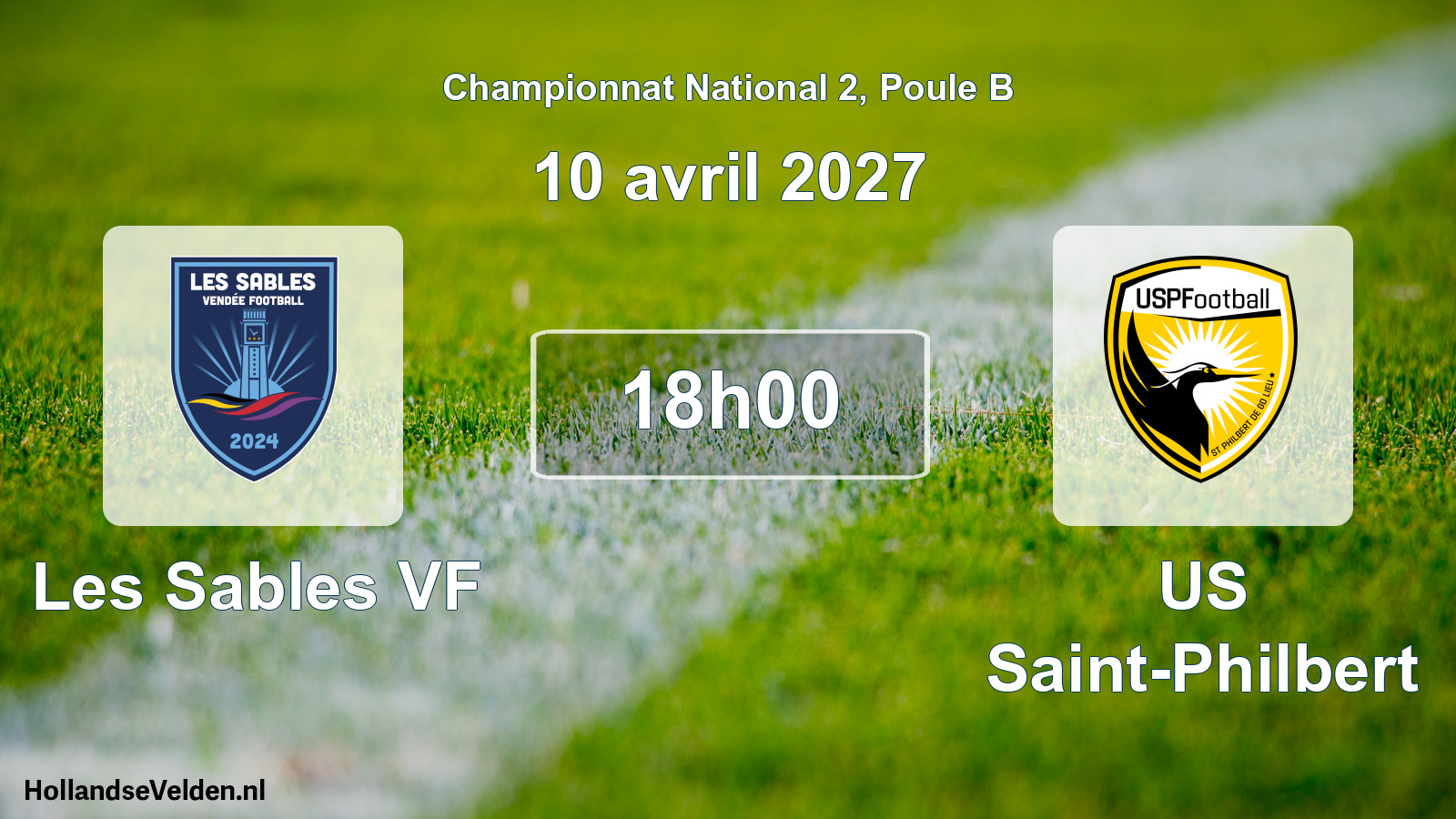 Scheduled Match: Les Sables VF - US Saint-Philbert (10 April 2027)