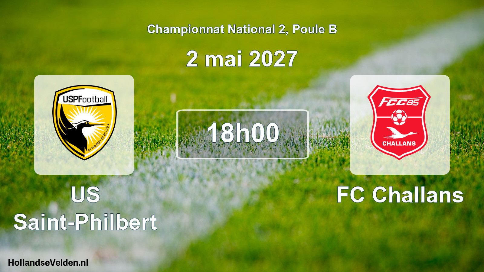 Scheduled Match: US Saint-Philbert - FC Challans (2 May 2027)
