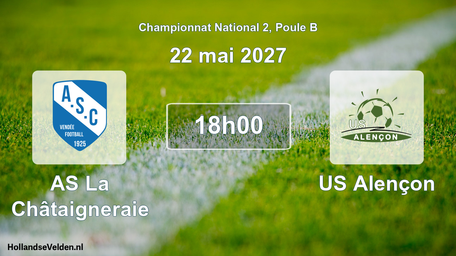 Scheduled Match: AS La Châtaigneraie - US Alençon (22 May 2027)