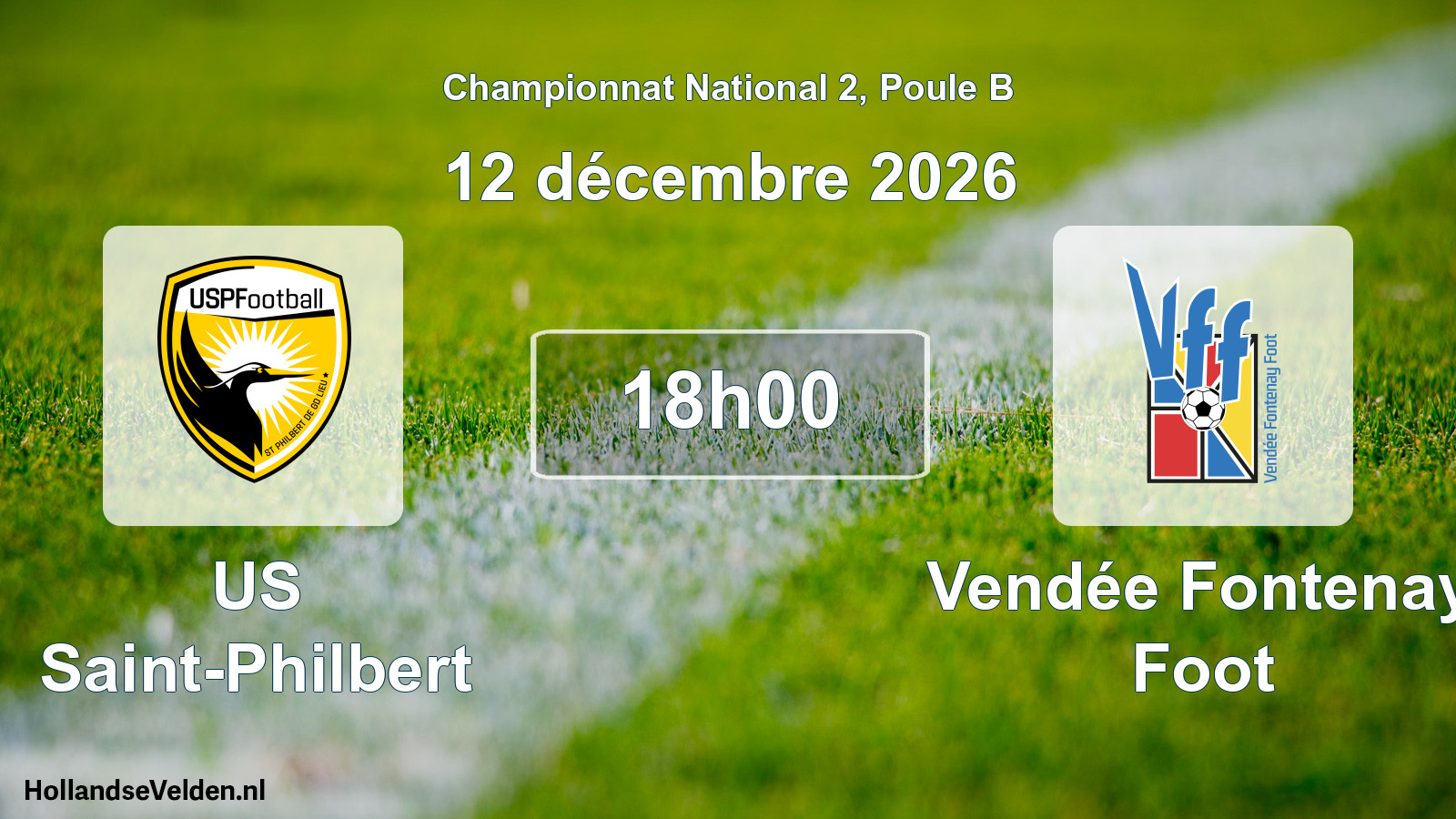 Scheduled Match: US Saint-Philbert - Vendée Fontenay Foot (12 December 2026)