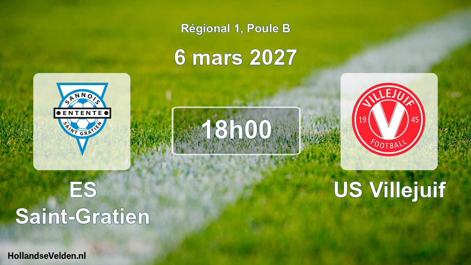 Scheduled Match: ES Saint-Gratien - US Villejuif (6 March 2027)