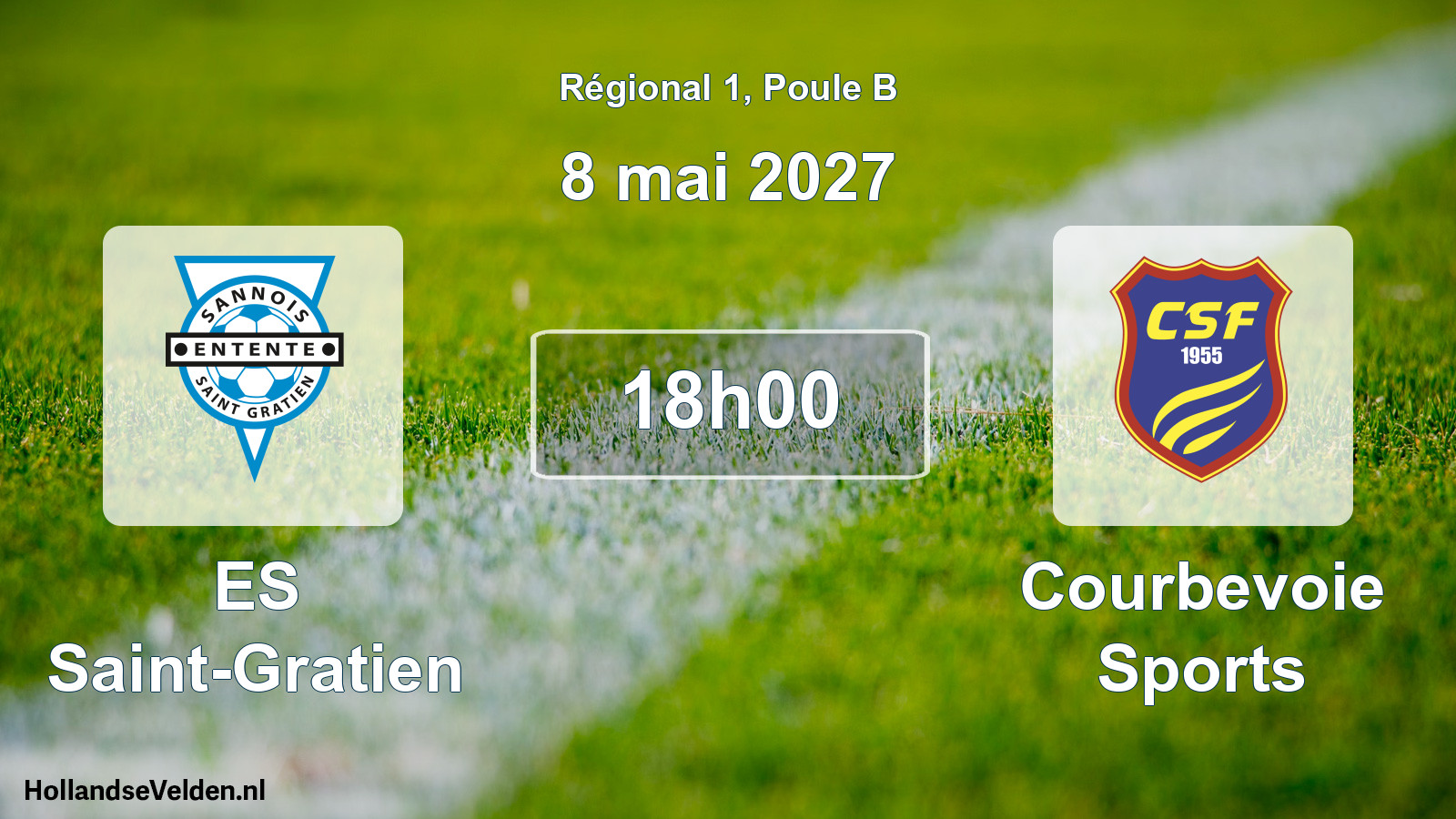 Scheduled Match: ES Saint-Gratien - Courbevoie Sports (8 May 2027)