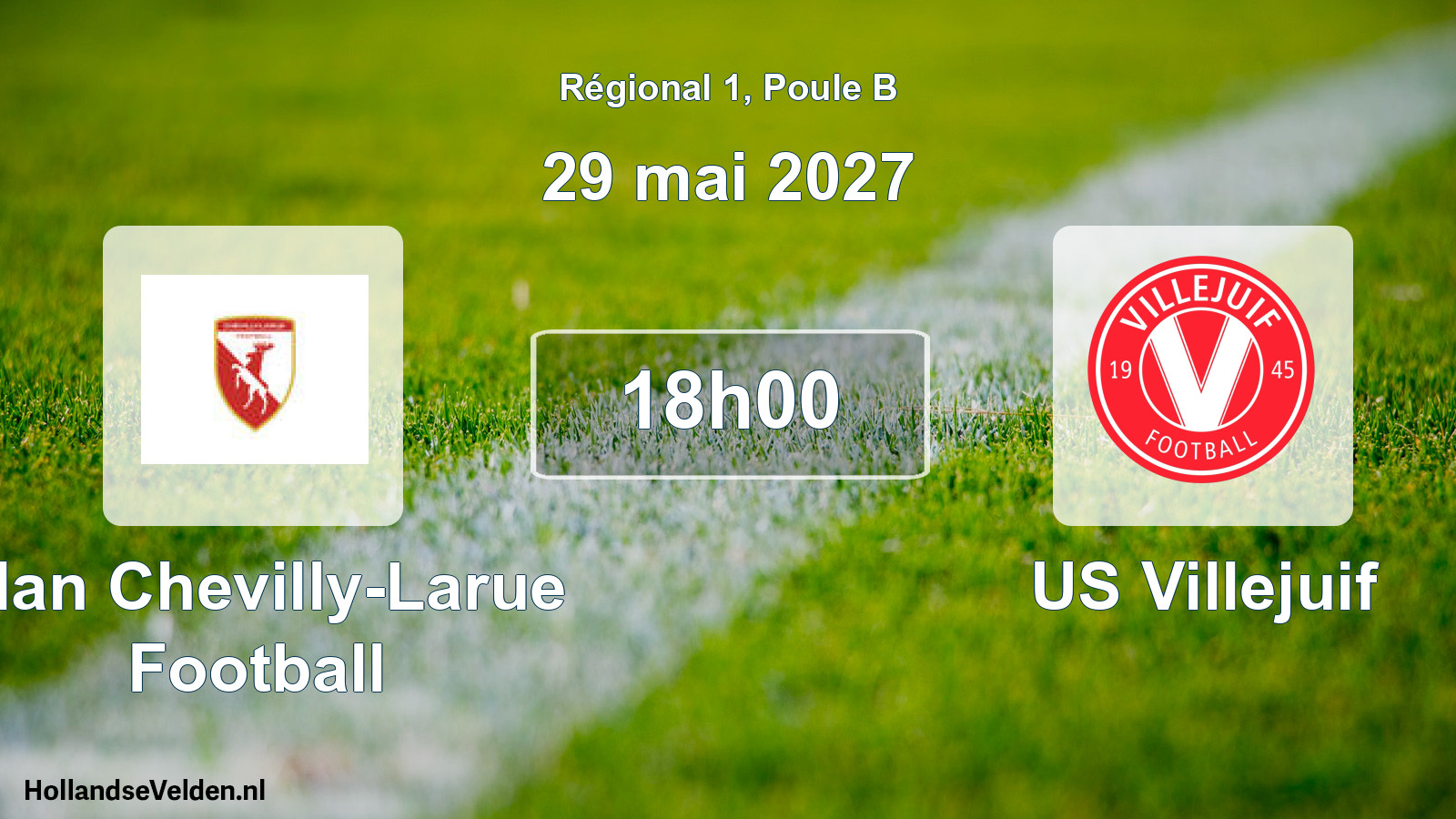 Scheduled Match: Elan Chevilly-Larue Football - US Villejuif (29 May 2027)