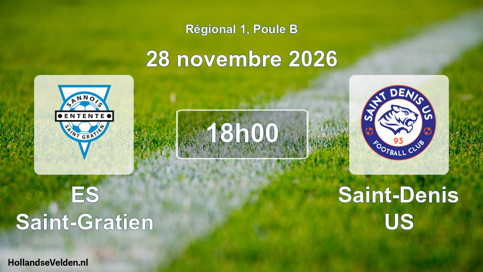 Scheduled Match: ES Saint-Gratien - Saint-Denis US (28 November 2026)