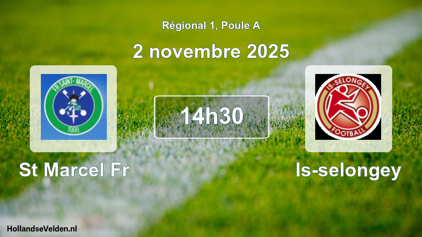 Scheduled Match: St Marcel Fr - Is-selongey (2 November 2025)