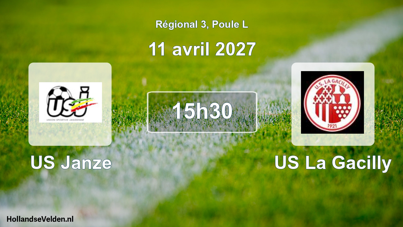 Match programmé: US Janze - US La Gacilly (11 avril 2027)
