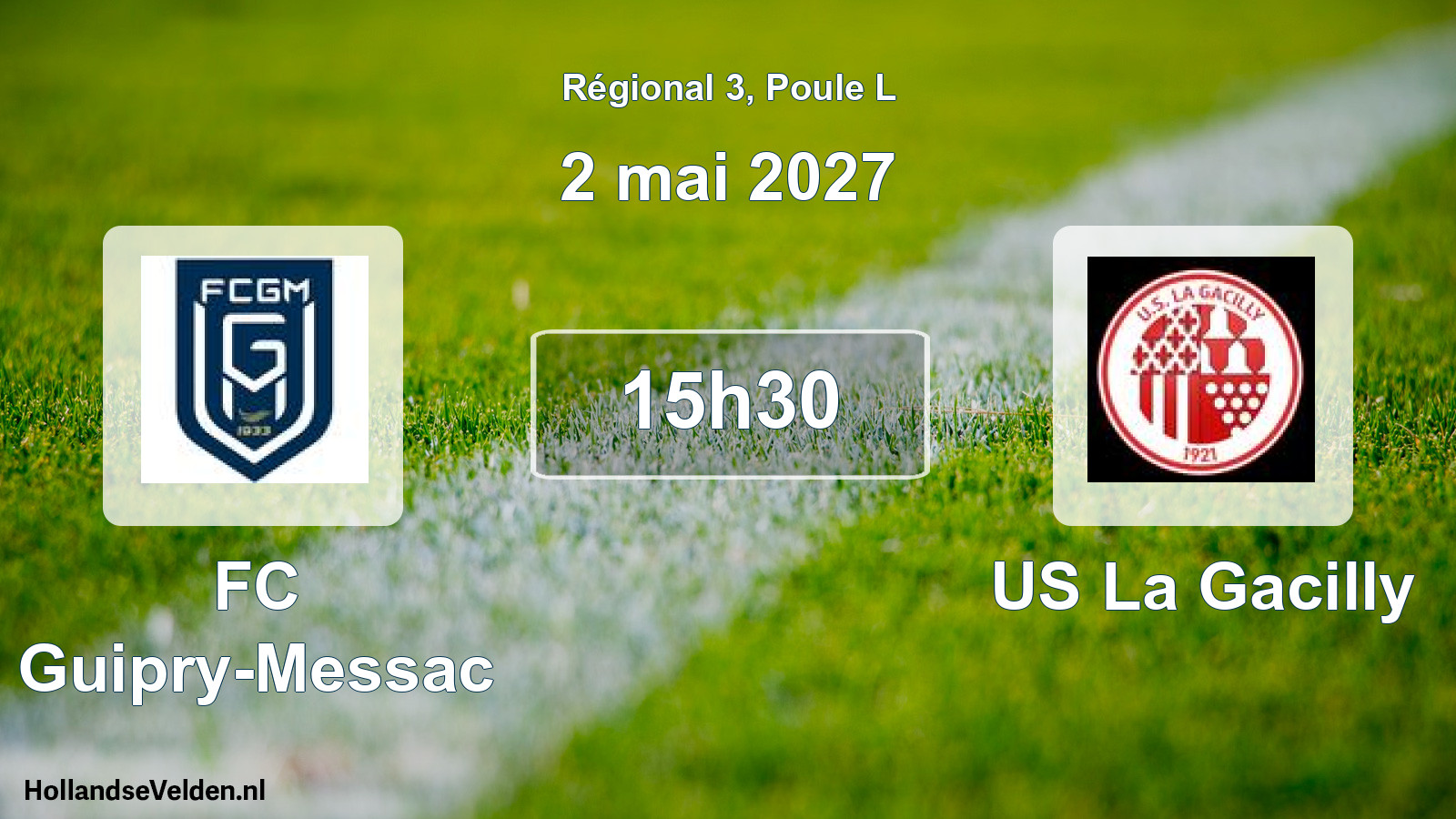 Scheduled Match: FC Guipry-Messac - US La Gacilly (2 May 2027)