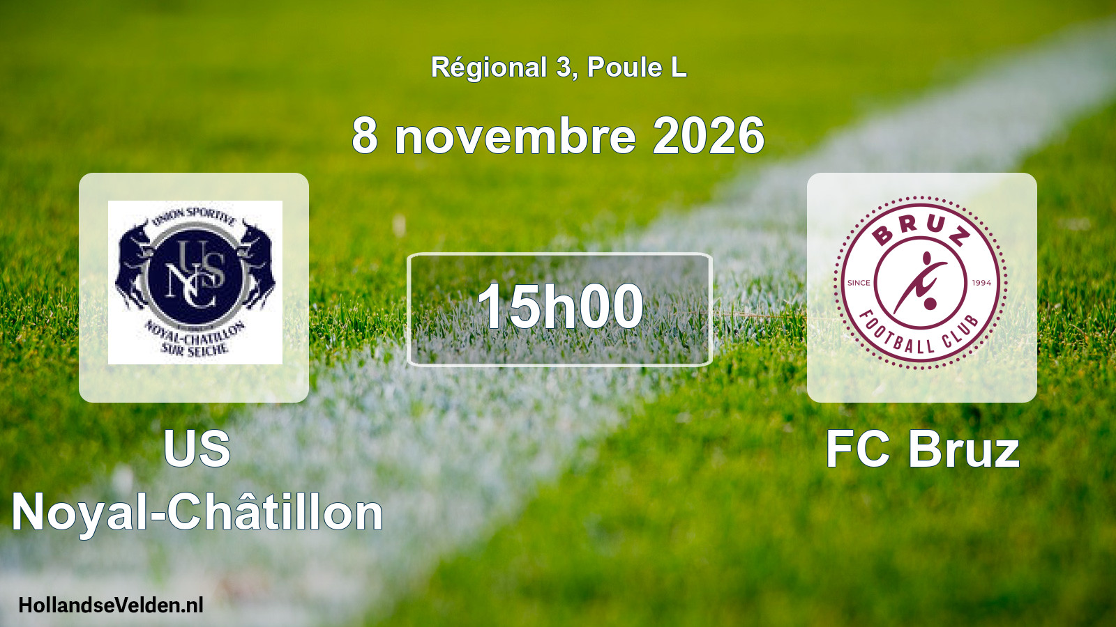 Scheduled Match: US Noyal-Châtillon - FC Bruz (8 November 2026)