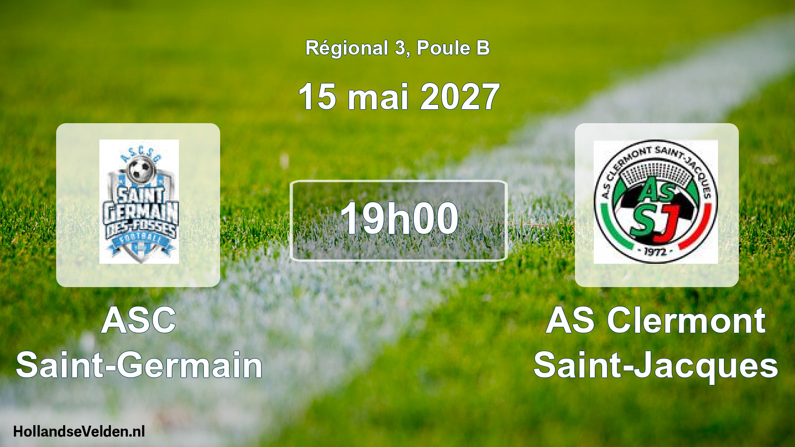 Scheduled Match: ASC Saint-Germain - AS Clermont Saint-Jacques (15 May 2027)