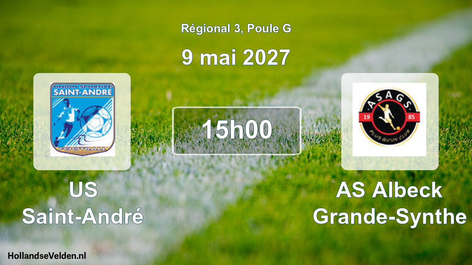 Scheduled Match: US Saint-André - AS Albeck Grande-Synthe (9 May 2027)