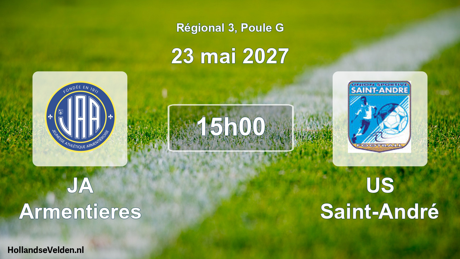 Scheduled Match: JA Armentieres - US Saint-André (23 May 2027)
