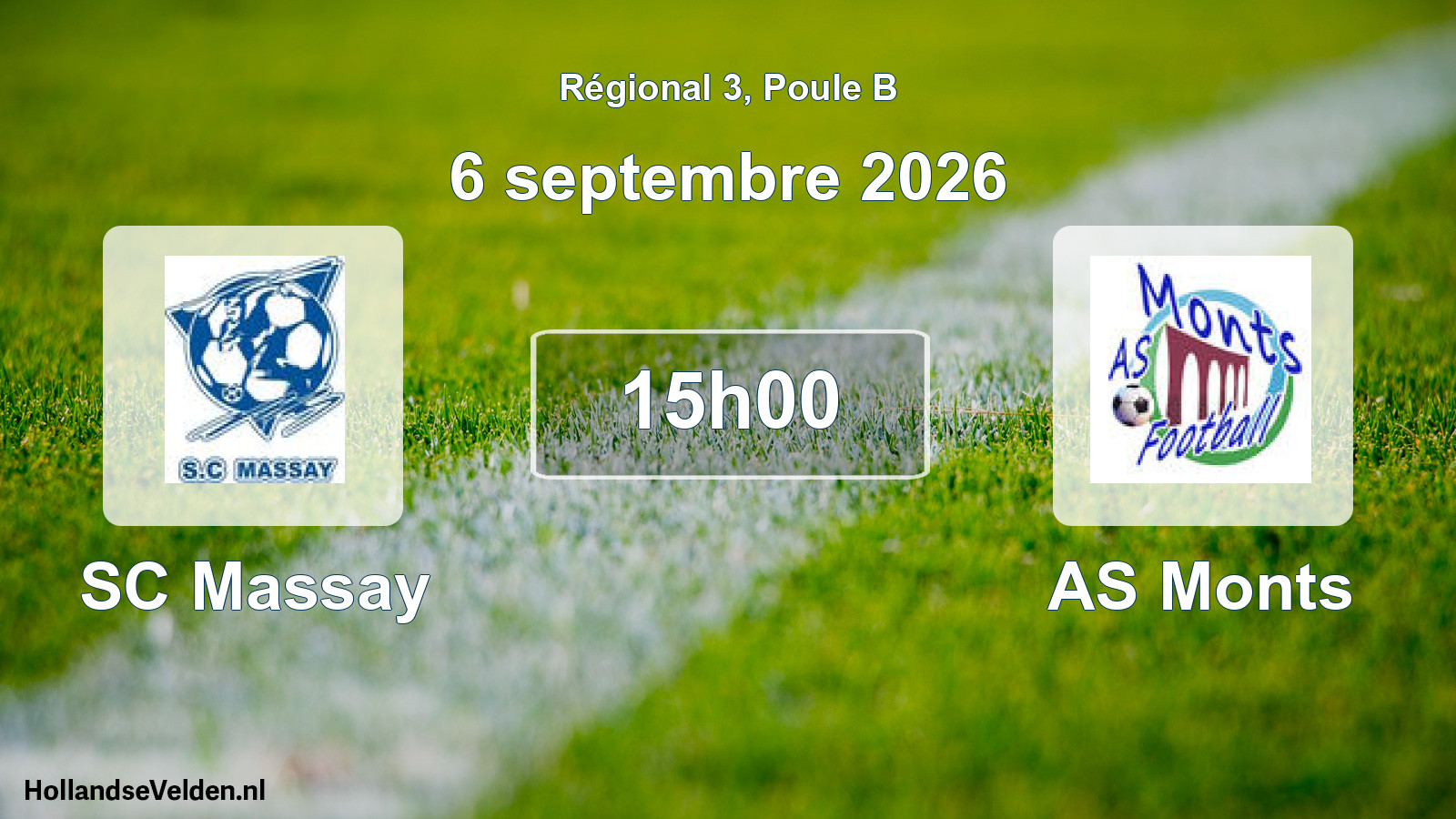 Scheduled Match: SC Massay - AS Monts (6 September 2026)
