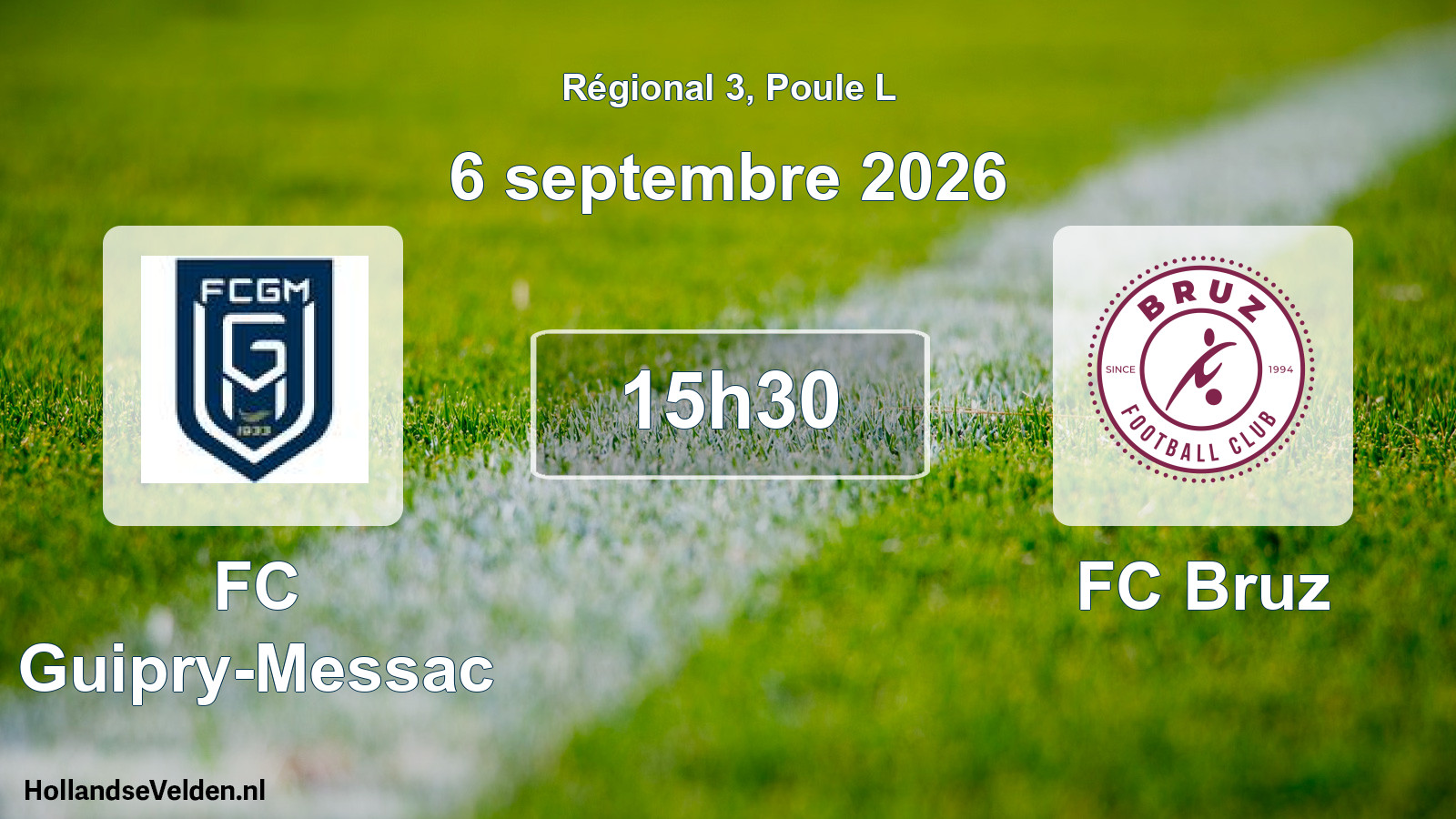 Scheduled Match: FC Guipry-Messac - FC Bruz (6 September 2026)