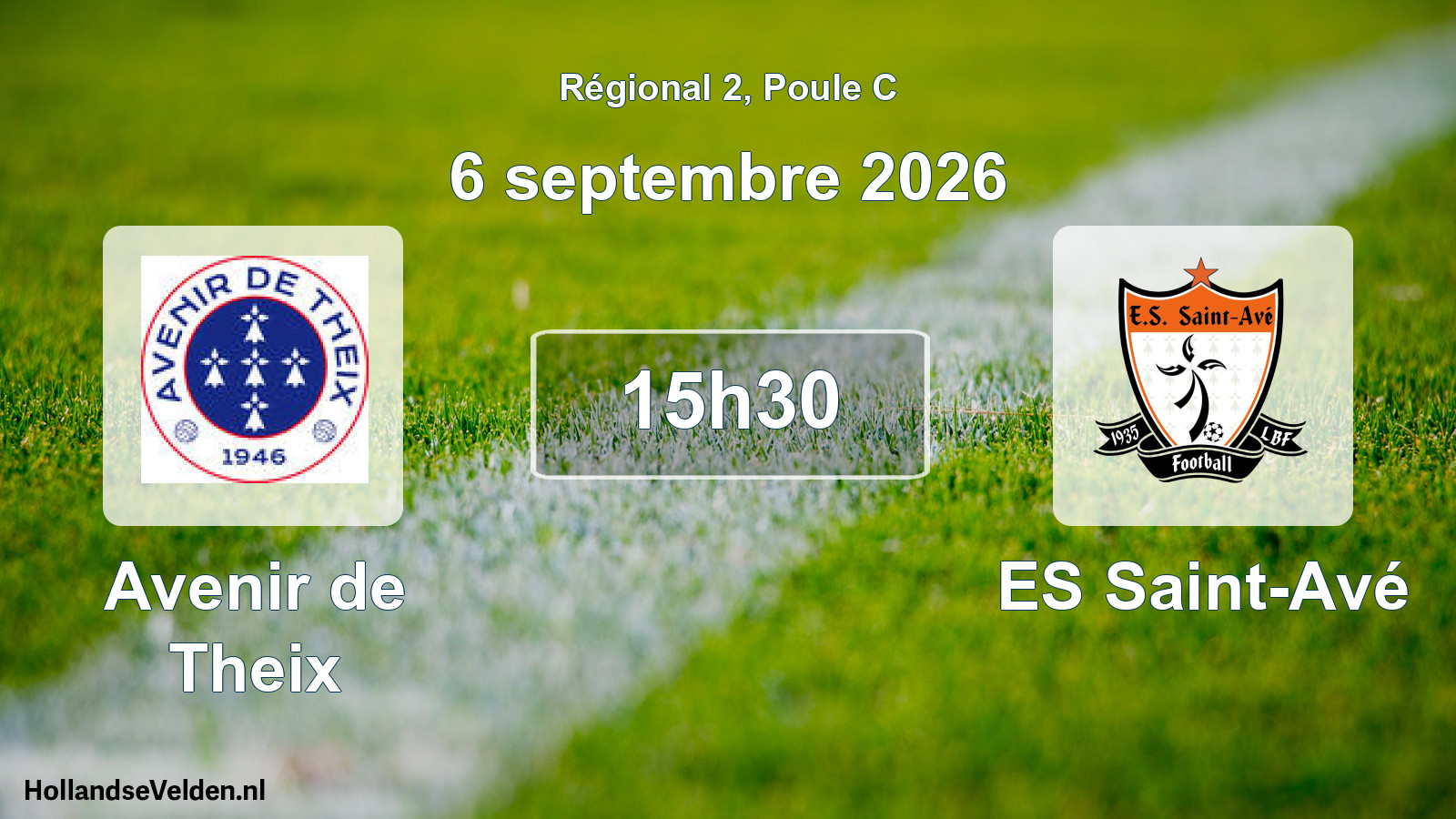 Scheduled Match: Avenir de Theix - ES Saint-Avé (6 September 2026)