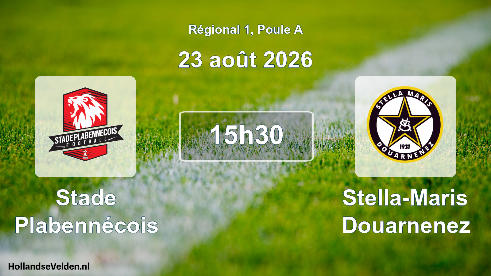 Scheduled Match: Stade Plabennécois - Stella-Maris Douarnenez (23 August 2026)