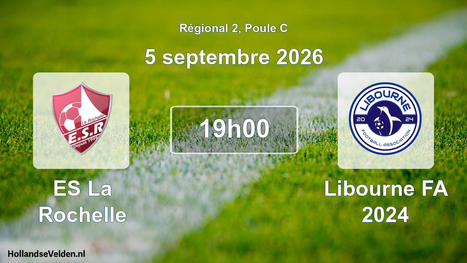 Scheduled Match: ES La Rochelle - Libourne FA 2024 (5 September 2026)