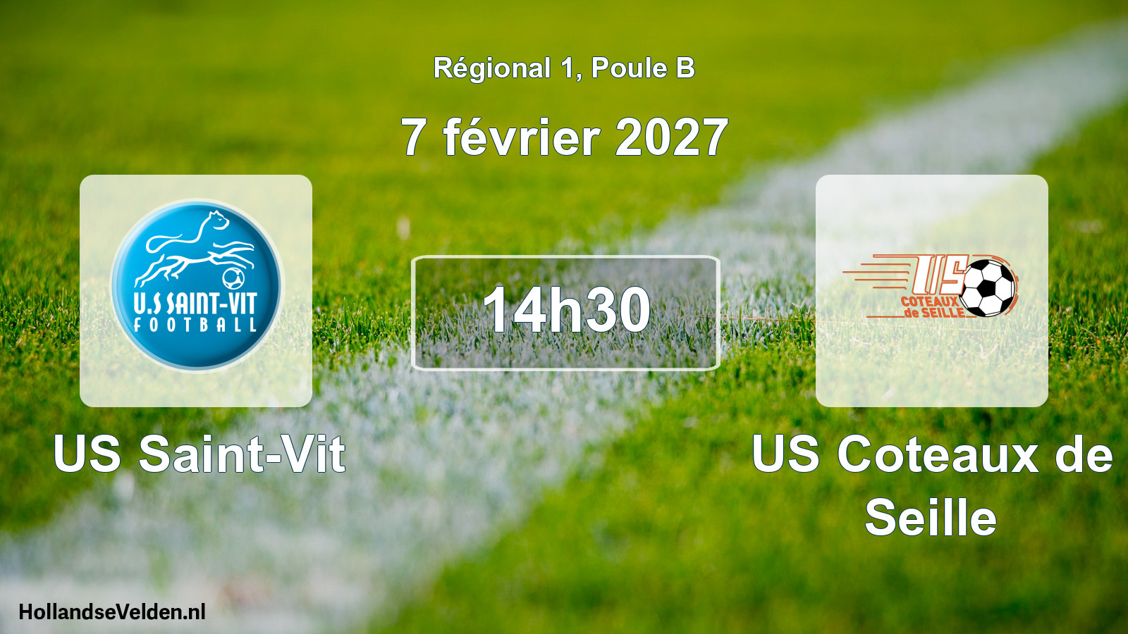 Scheduled Match: US Saint-Vit - US Coteaux de Seille (7 February 2027)
