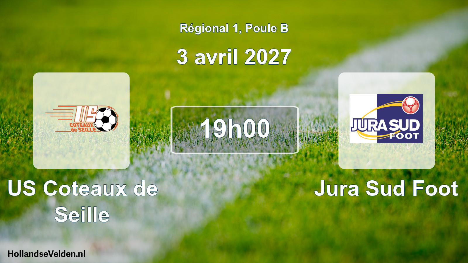 Scheduled Match: US Coteaux de Seille - Jura Sud Foot (3 April 2027)