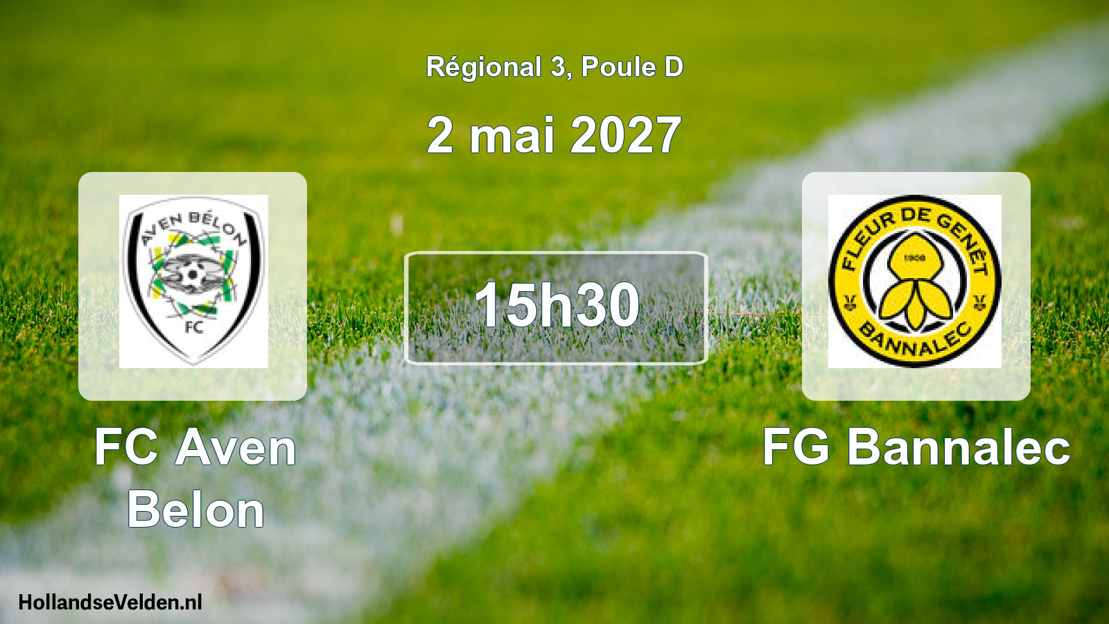 Scheduled Match: FC Aven Belon - FG Bannalec (2 May 2027)
