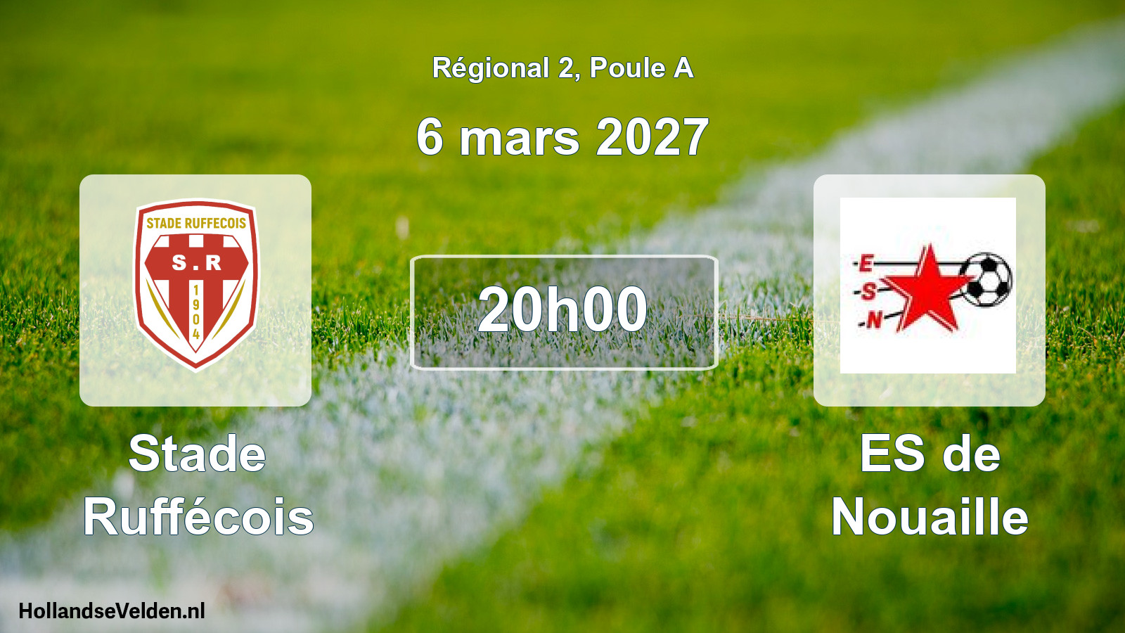Scheduled Match: Stade Ruffécois - ES de Nouaille (6 March 2027)