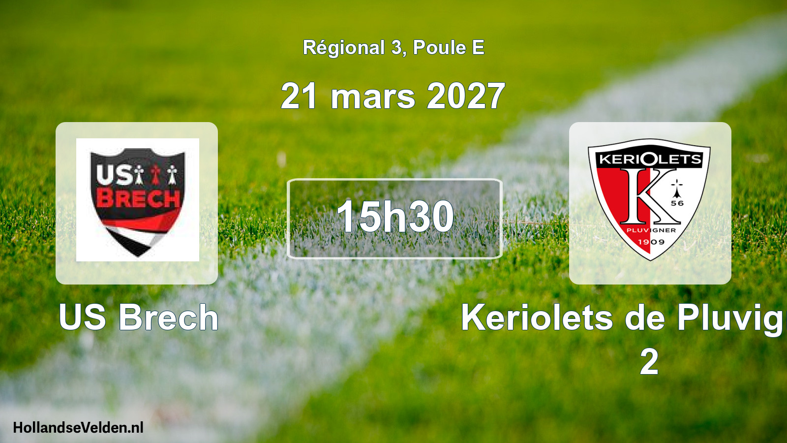 Scheduled Match: US Brech - Keriolets de Pluvigner 2 (21 March 2027)