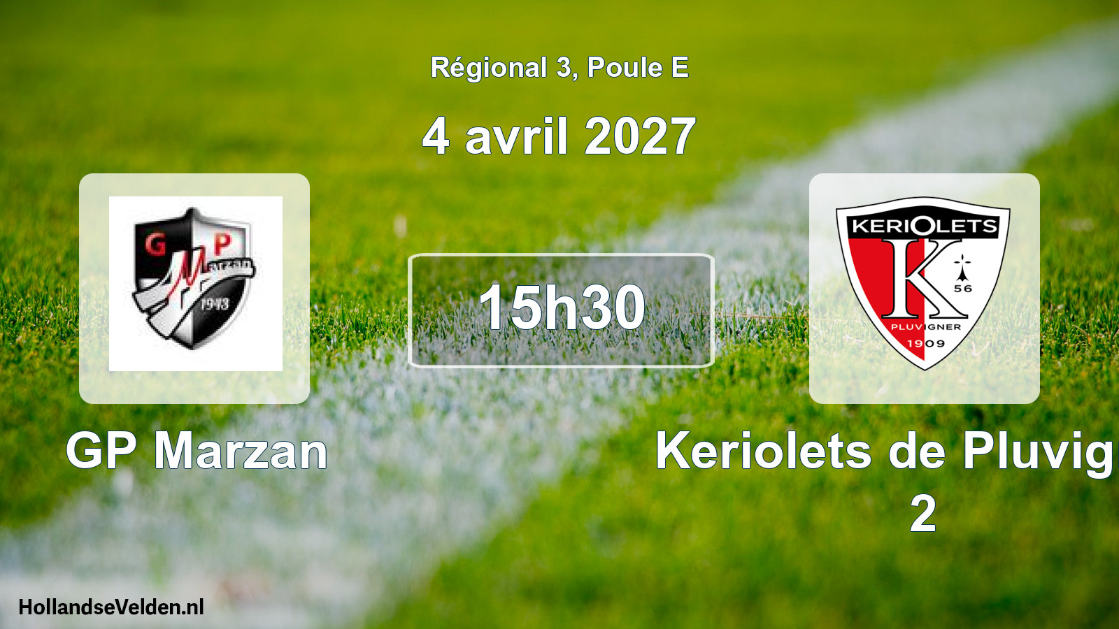 Geplande wedstrijd: GP Marzan - Keriolets de Pluvigner 2 (4 april 2027)