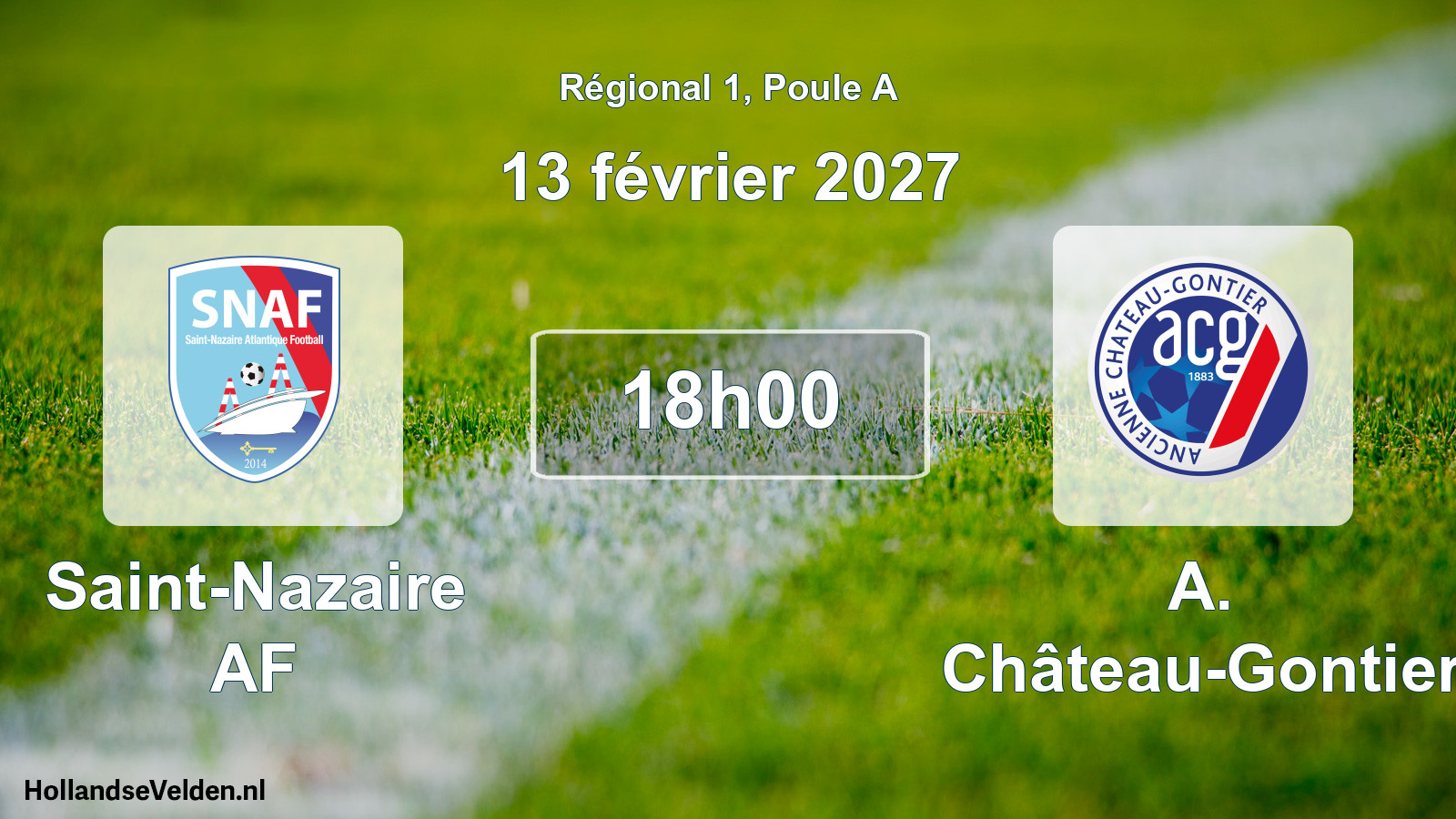 Scheduled Match: Saint-Nazaire AF - A. Château-Gontier (13 February 2027)