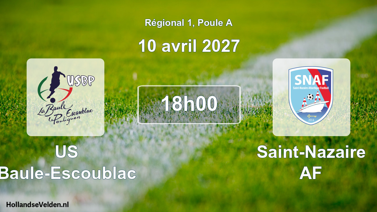 Scheduled Match: US Baule-Escoublac - Saint-Nazaire AF (10 April 2027)