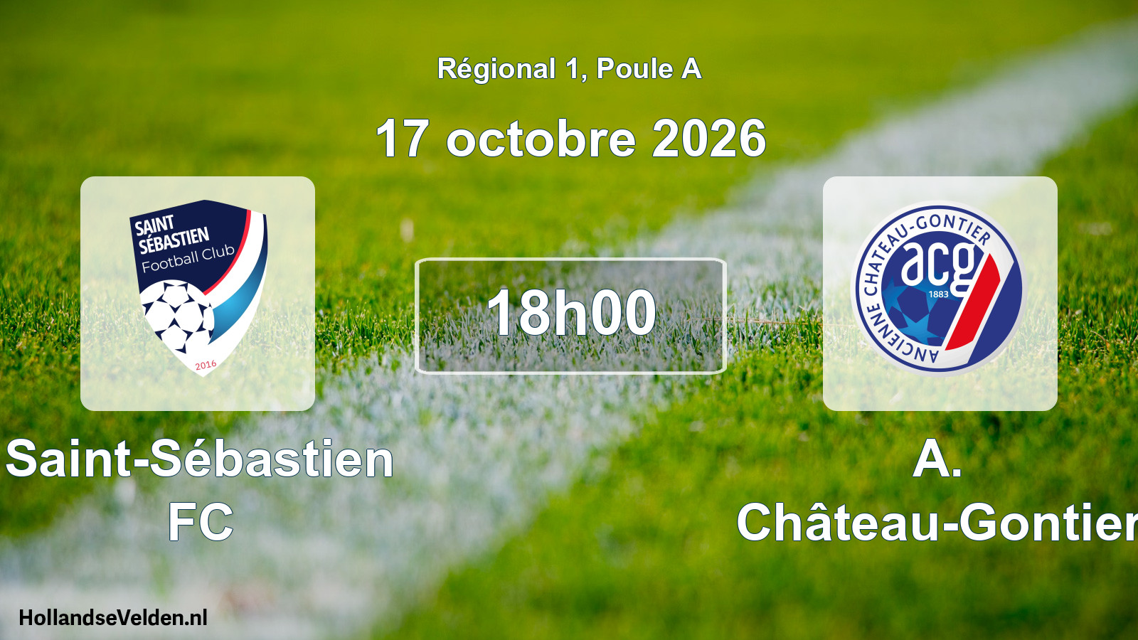Scheduled Match: Saint-Sébastien FC - A. Château-Gontier (17 October 2026)