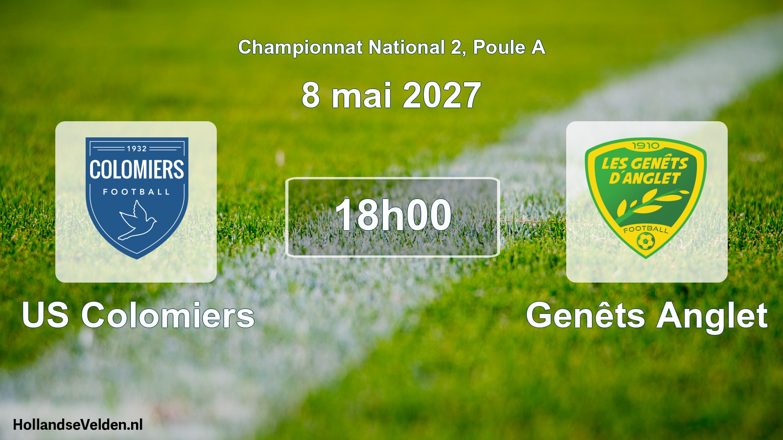 Scheduled Match: US Colomiers - Genêts Anglet (8 May 2027)