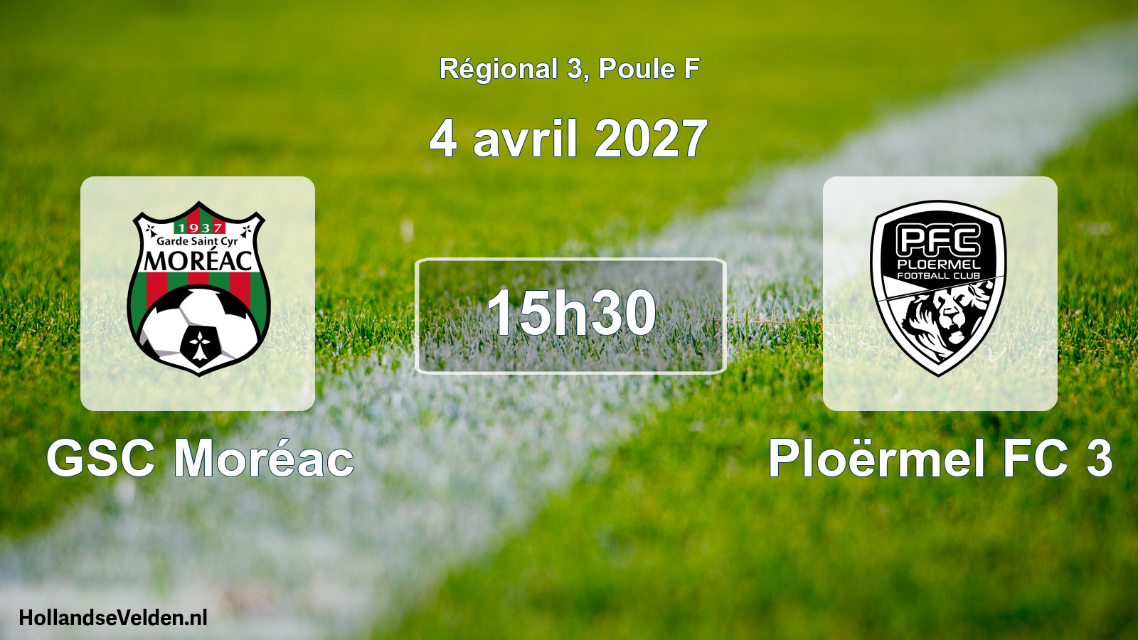 Scheduled Match: GSC Moréac - Ploërmel FC 3 (4 April 2027)