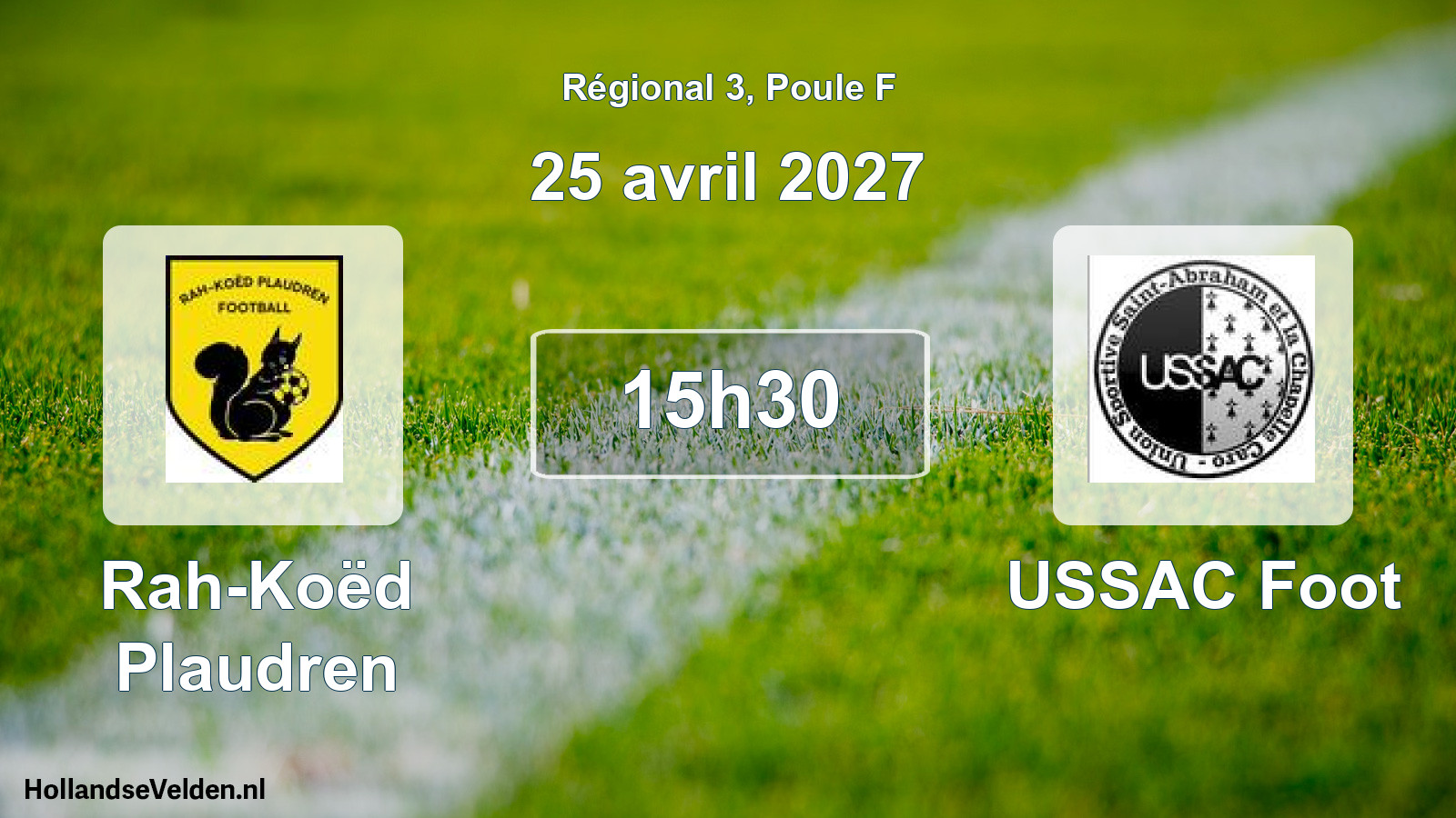 Scheduled Match: Rah-Koëd Plaudren - USSAC Foot (25 April 2027)