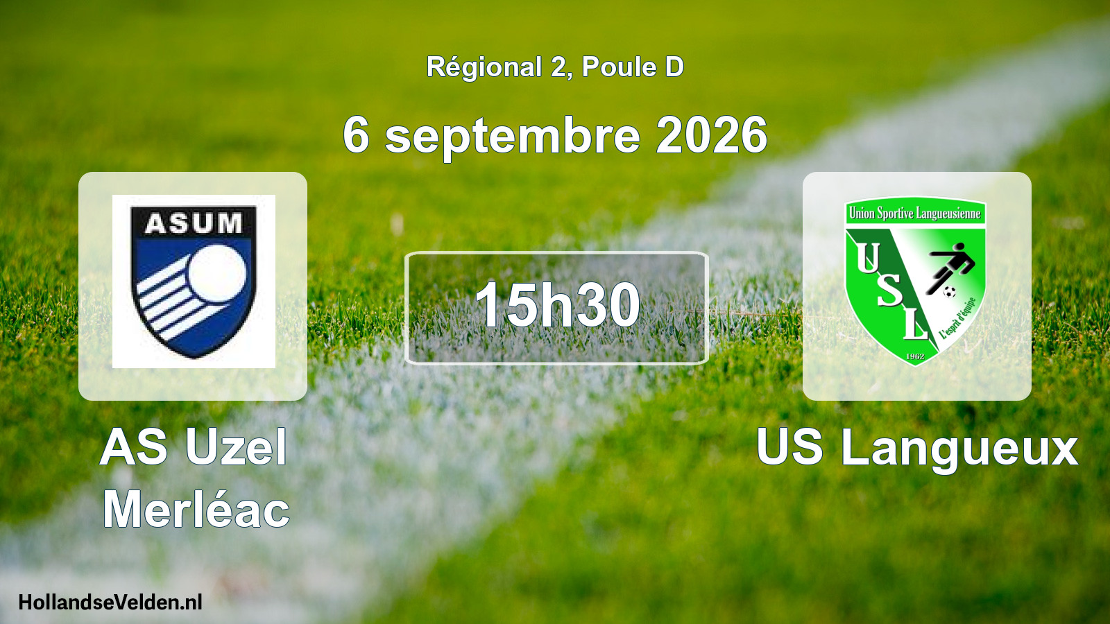 Scheduled Match: AS Uzel Merléac - US Langueux (6 September 2026)