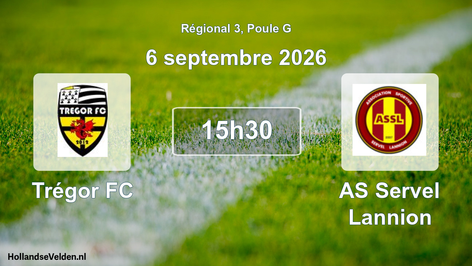 Scheduled Match: Trégor FC - AS Servel Lannion (6 September 2026)