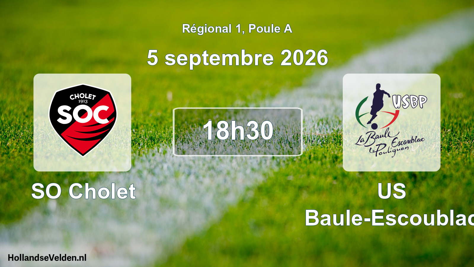 Scheduled Match: SO Cholet - US Baule-Escoublac (5 September 2026)