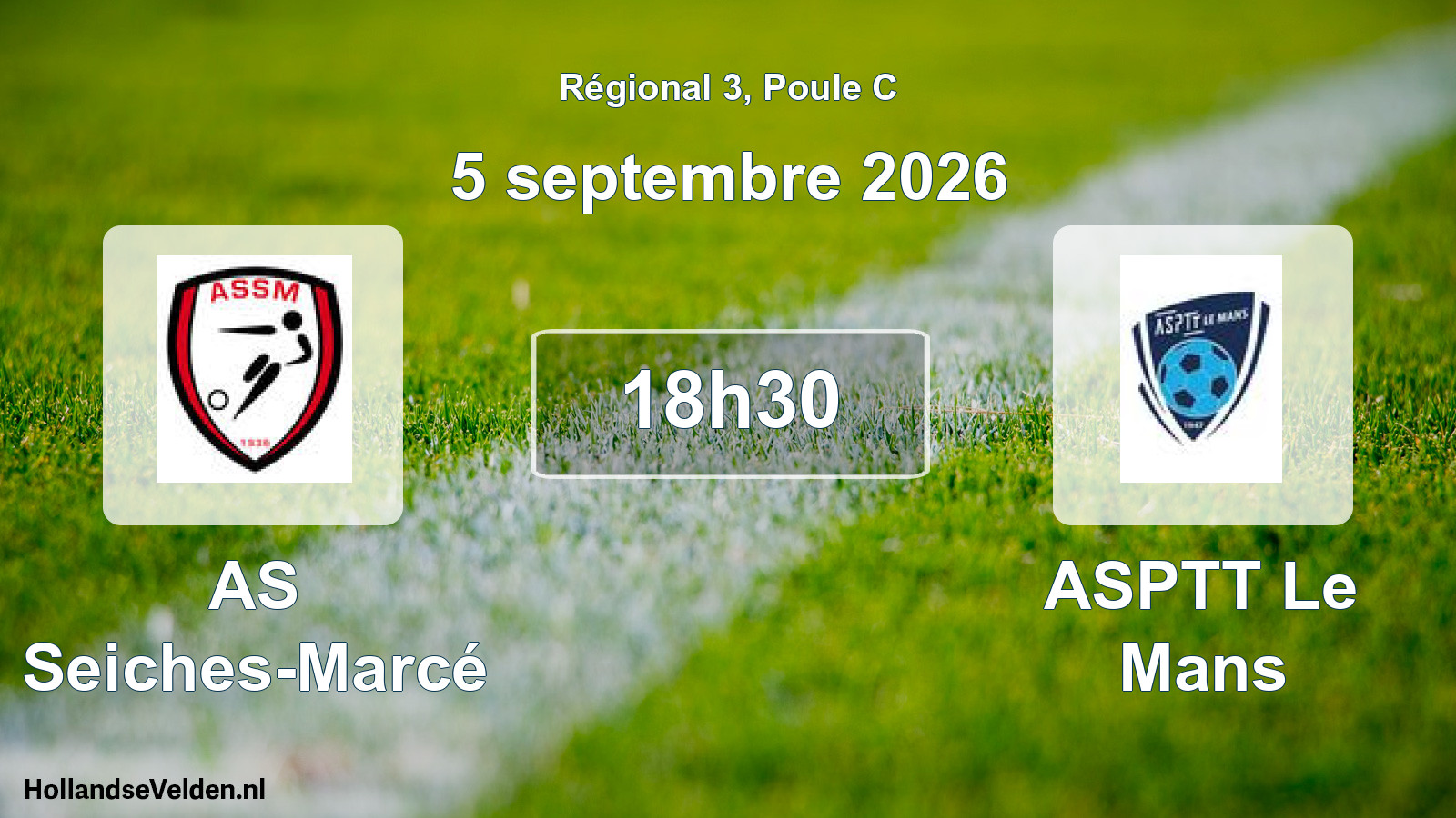 Scheduled Match: AS Seiches-Marcé - ASPTT Le Mans (5 September 2026)