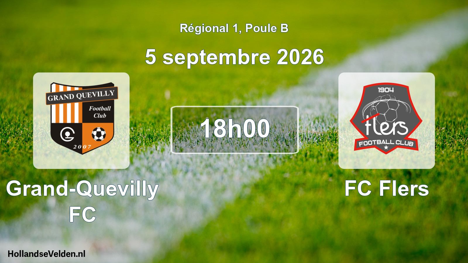 Scheduled Match: Grand-Quevilly FC - FC Flers (5 September 2026)
