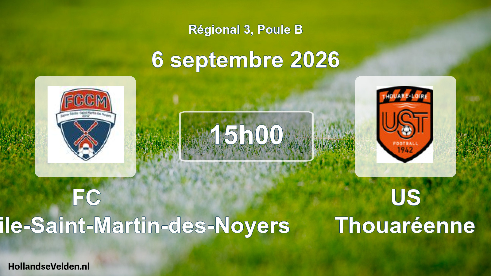 Scheduled Match: FC Sainte-Cécile-Saint-Martin-des-Noyers - US Thouaréenne (6 September 2026)