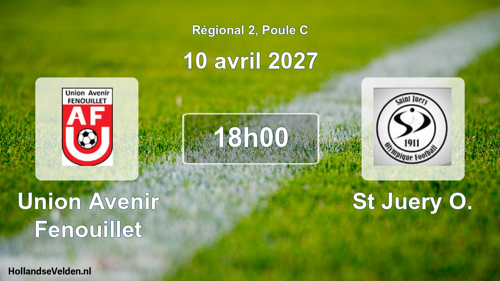 Scheduled Match: Union Avenir Fenouillet - St Juery O. (10 April 2027)