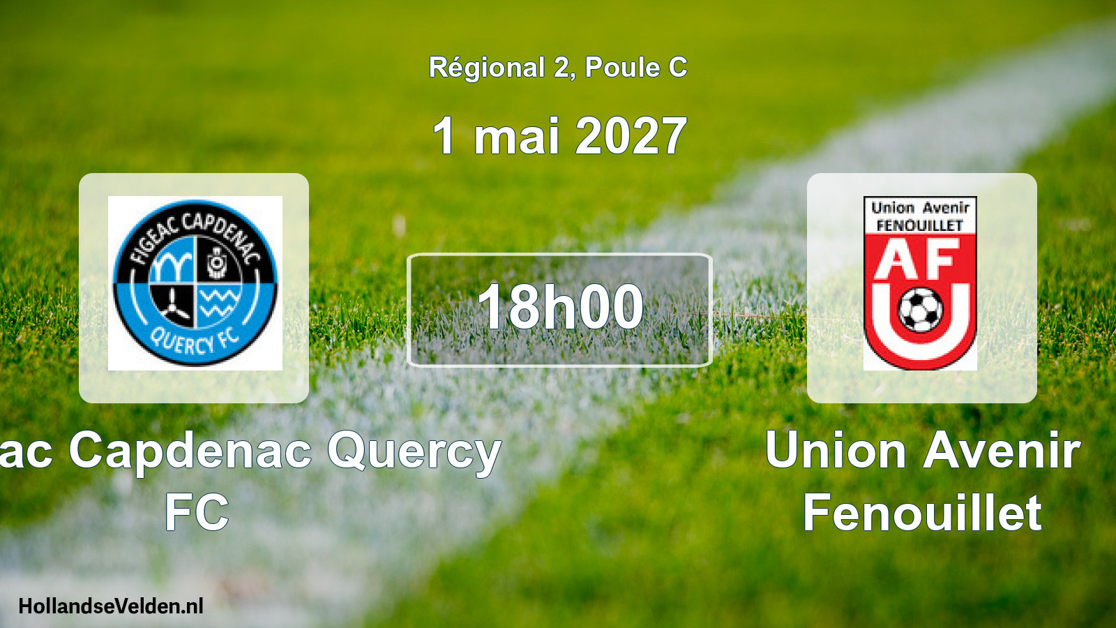 Scheduled Match: Figeac Capdenac Quercy FC - Union Avenir Fenouillet (1 May 2027)