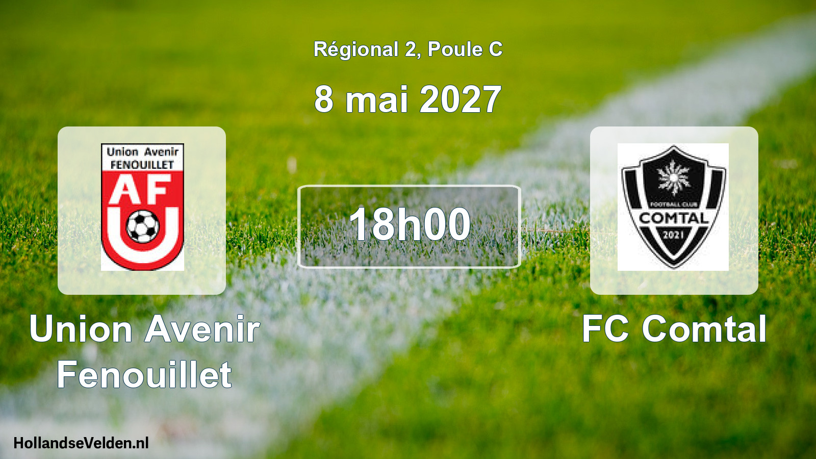 Scheduled Match: Union Avenir Fenouillet - FC Comtal (8 May 2027)
