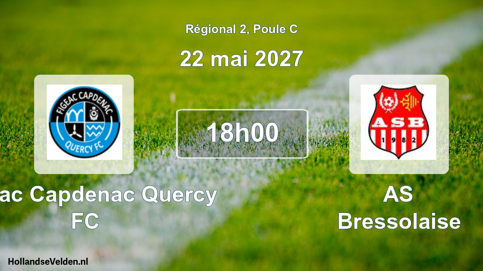 Scheduled Match: Figeac Capdenac Quercy FC - AS Bressolaise (22 May 2027)