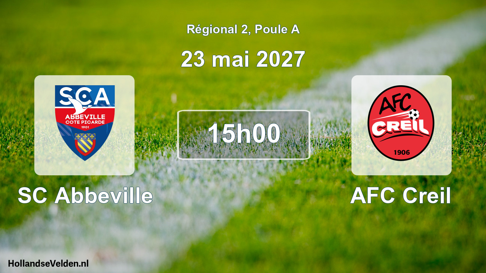 Scheduled Match: SC Abbeville - AFC Creil (23 May 2027)