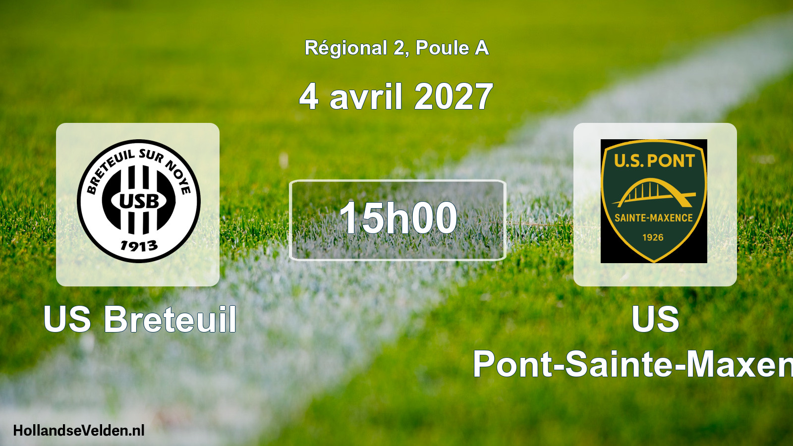 Scheduled Match: US Breteuil - US Pont-Sainte-Maxence (4 April 2027)