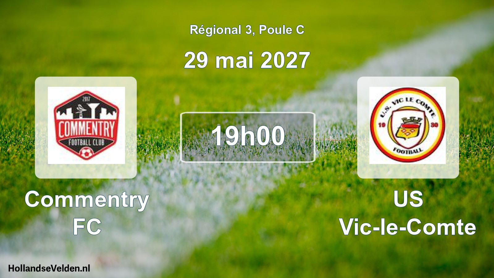 Scheduled Match: Commentry FC - US Vic-le-Comte (29 May 2027)