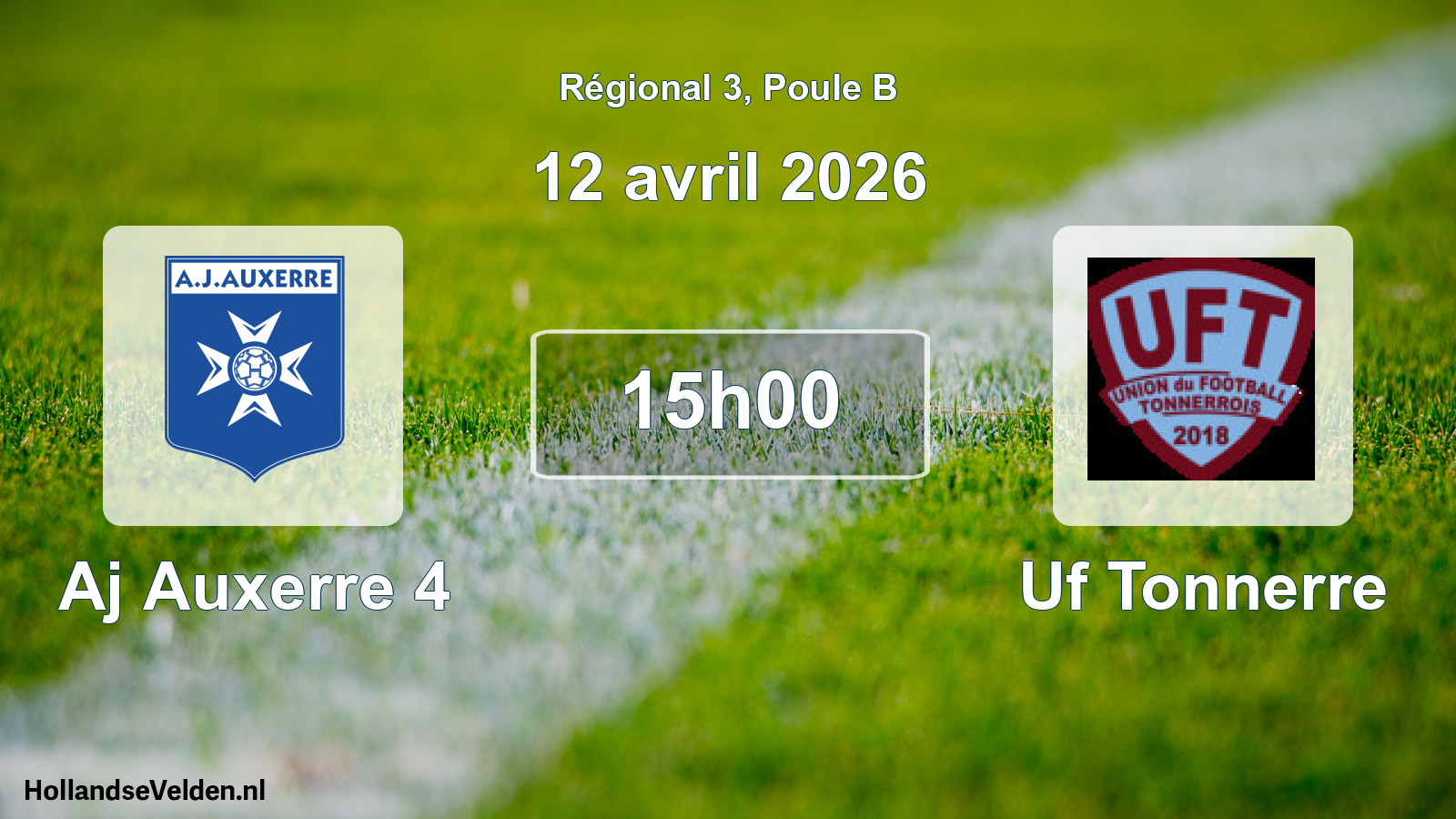 Scheduled Match: Aj Auxerre 4 - Uf Tonnerre (12 April 2026)