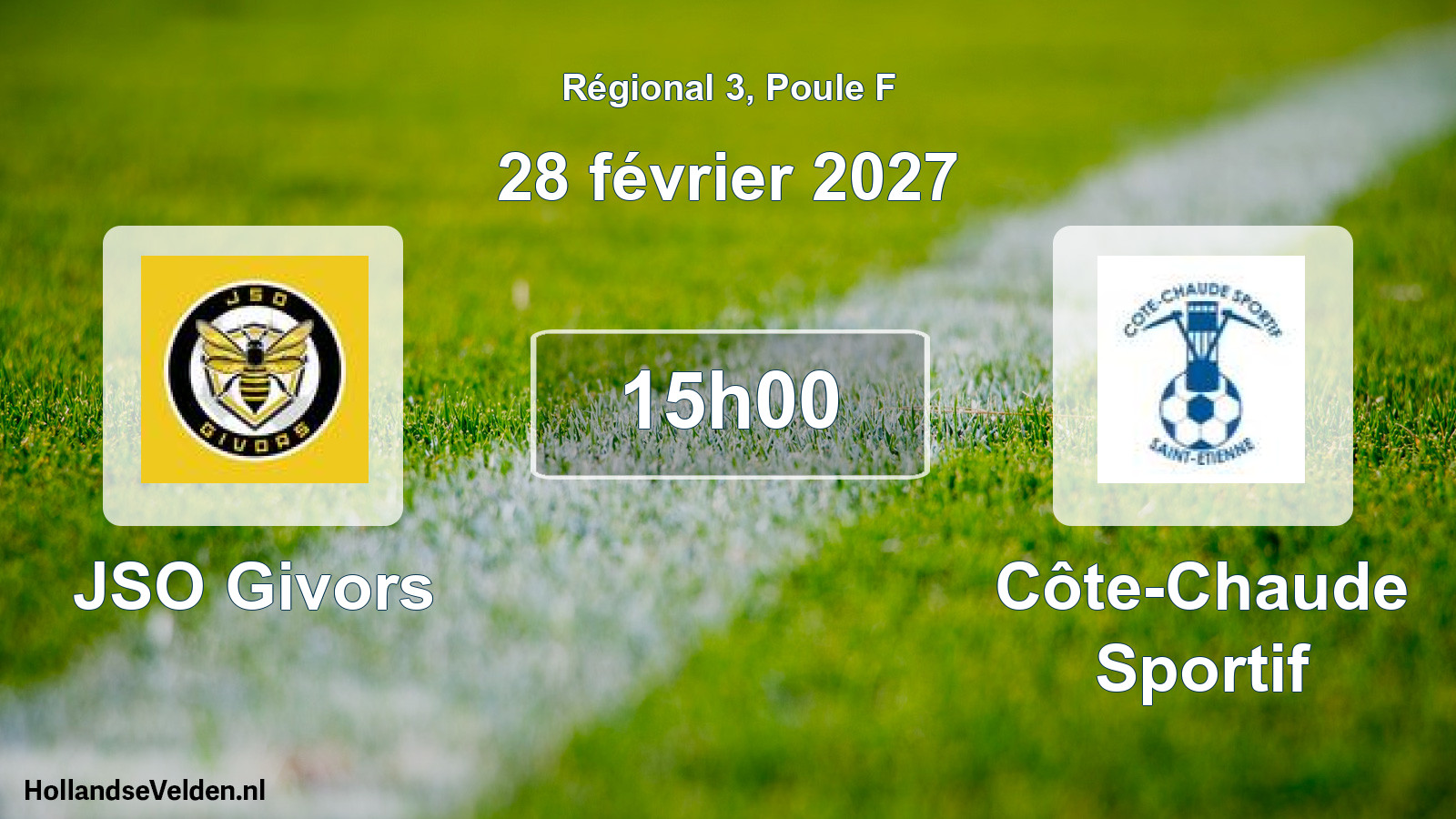 Scheduled Match: JSO Givors - Côte-Chaude Sportif (28 February 2027)