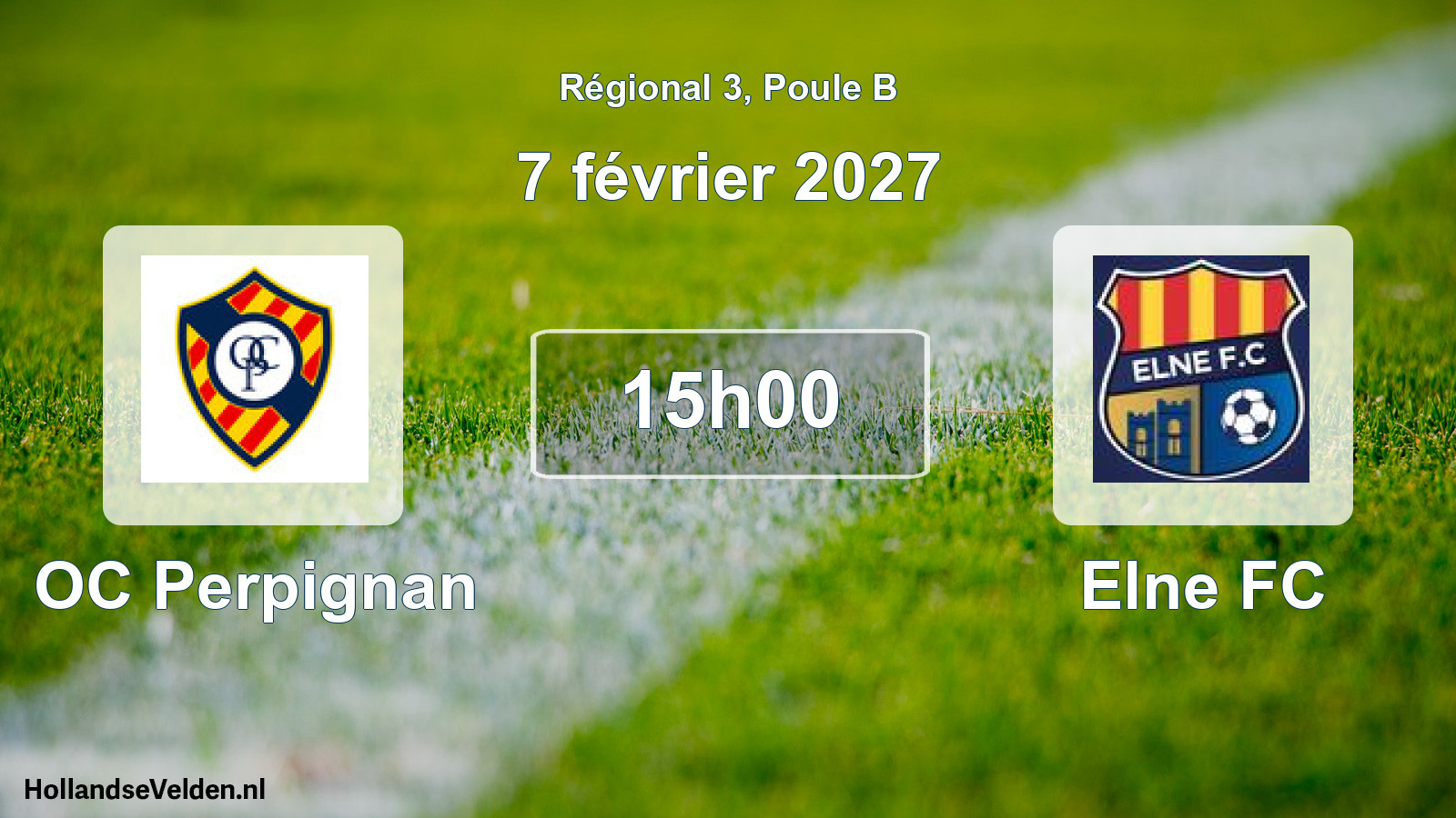 Scheduled Match: OC Perpignan - Elne FC (7 February 2027)