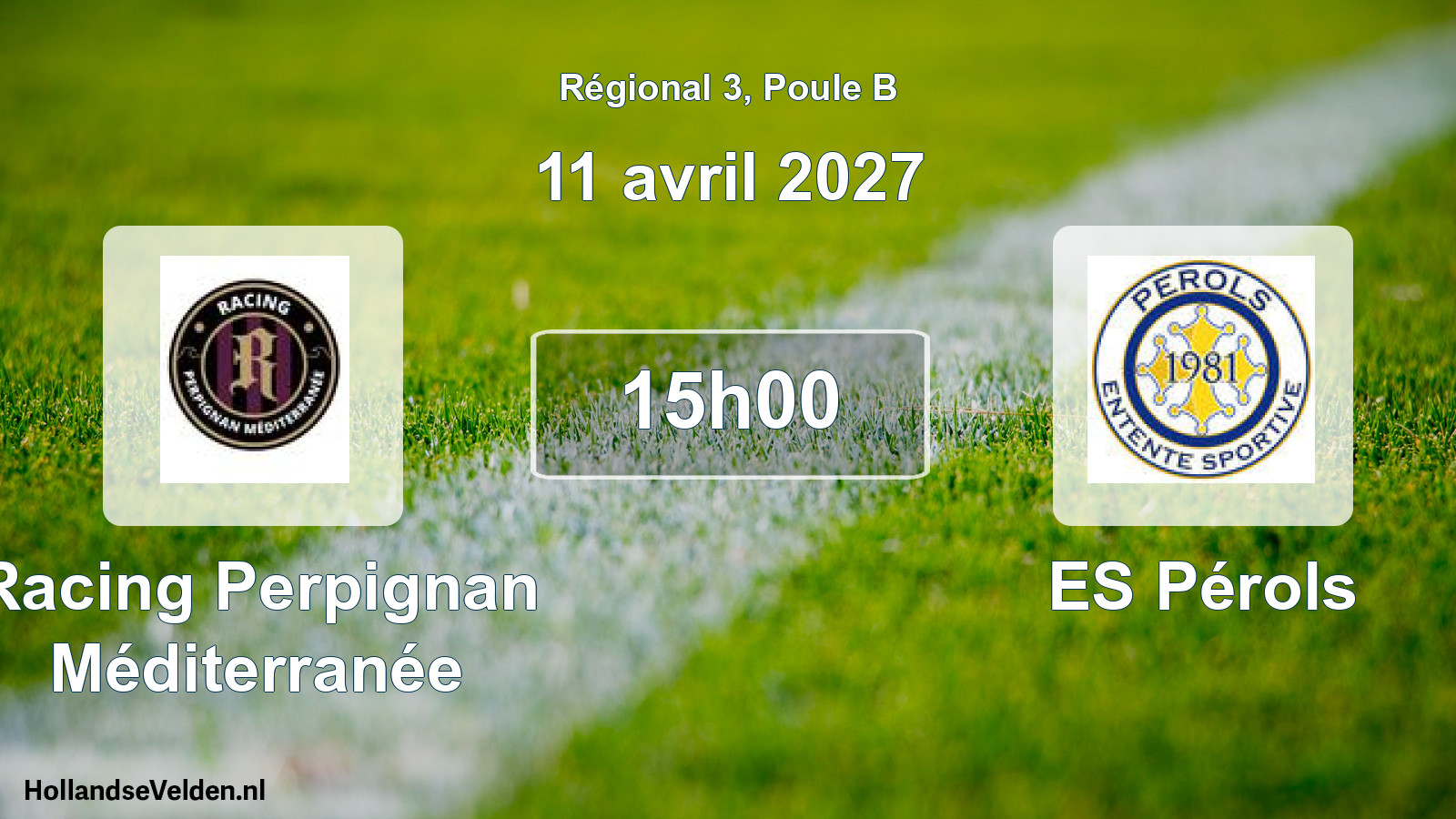 Scheduled Match: Racing Perpignan Méditerranée - ES Pérols (11 April 2027)